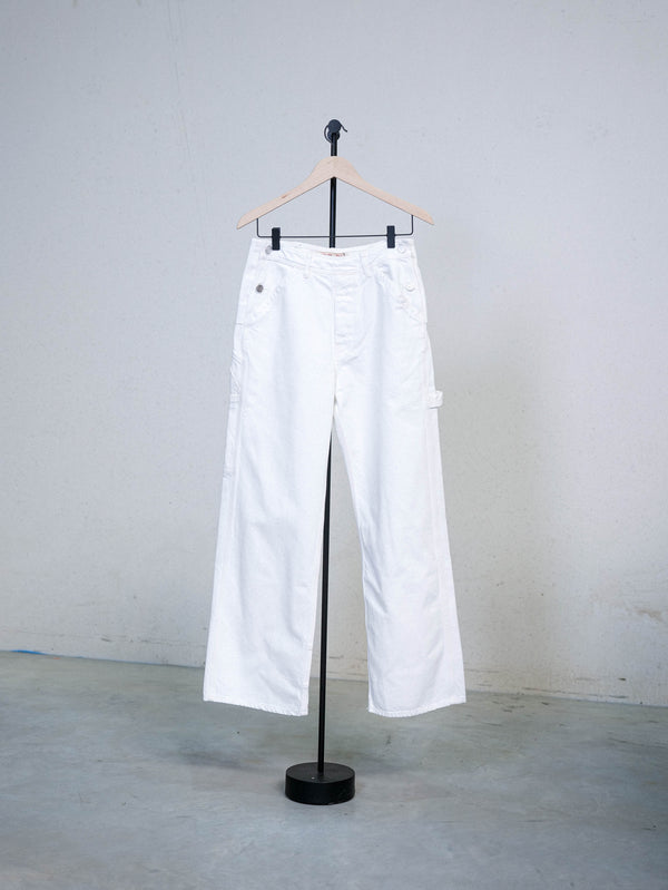 Carpenter Denim White by Laurence Bras